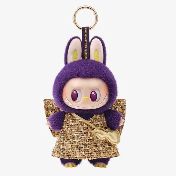 POP MART LABUBU × PRONOUNCE - WINGS OF FORTUNE Vinyl Plush Hanging Card - Picture 3 of 10